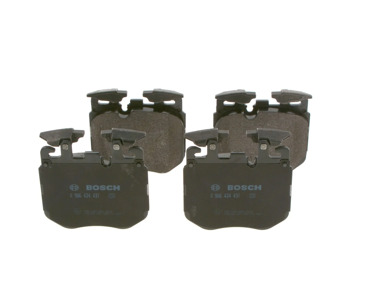 Передние тормозные колодки 0986424431 Bosch