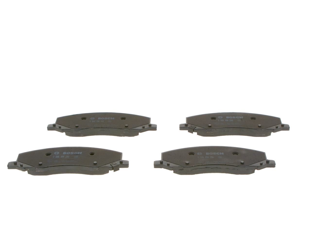 Передние тормозные колодки 0986494298 Bosch