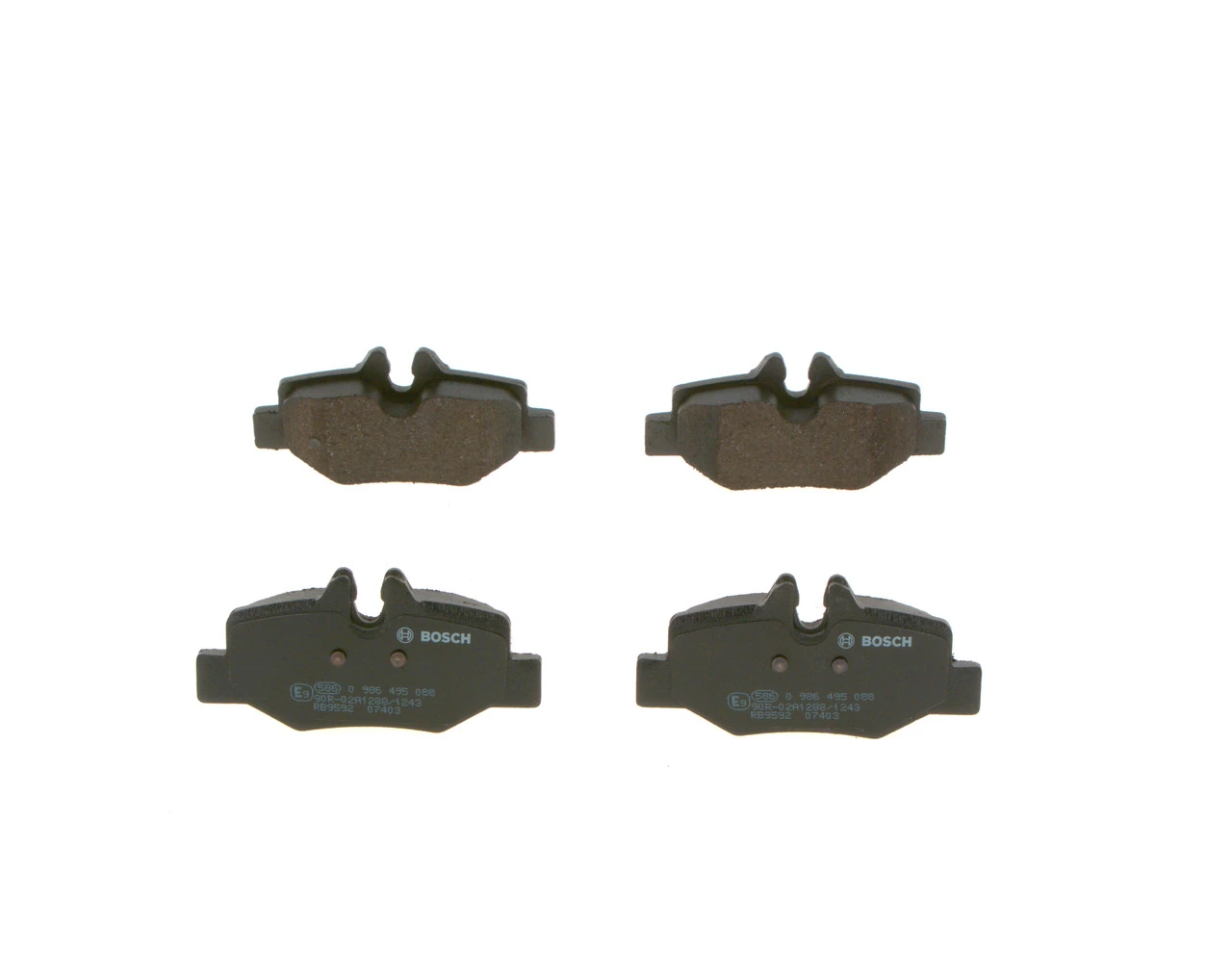 Колодки дисковые  Bosch 0986495088 цена, от 18.22 USD