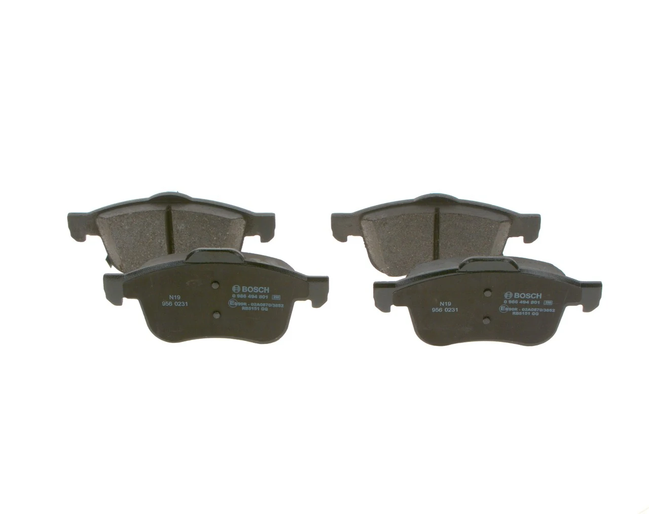 Купить 0986494801 Bosch Колодки тормозные