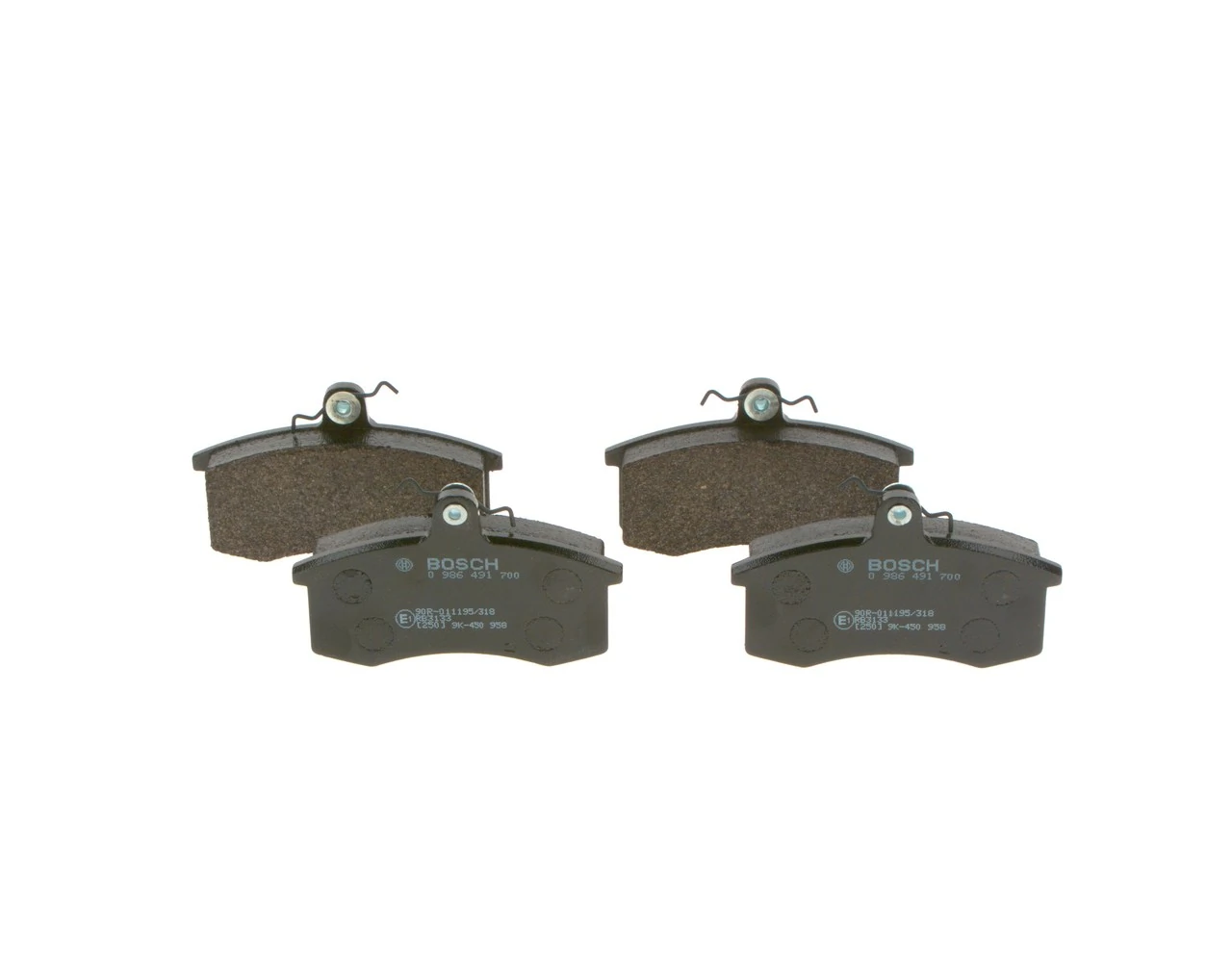 Купить 0986491700 Bosch Колодки тормозные