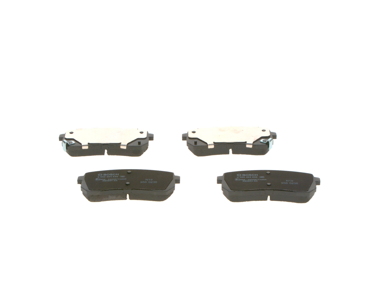 Задние дисковые колодки Bosch 0986494828