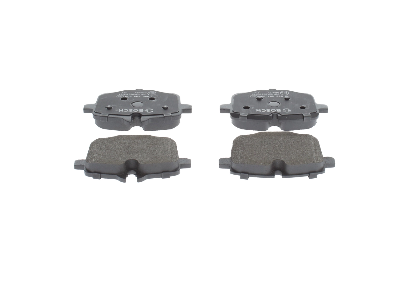 0986494900 Bosch Колодки тормозные дисковые комплект