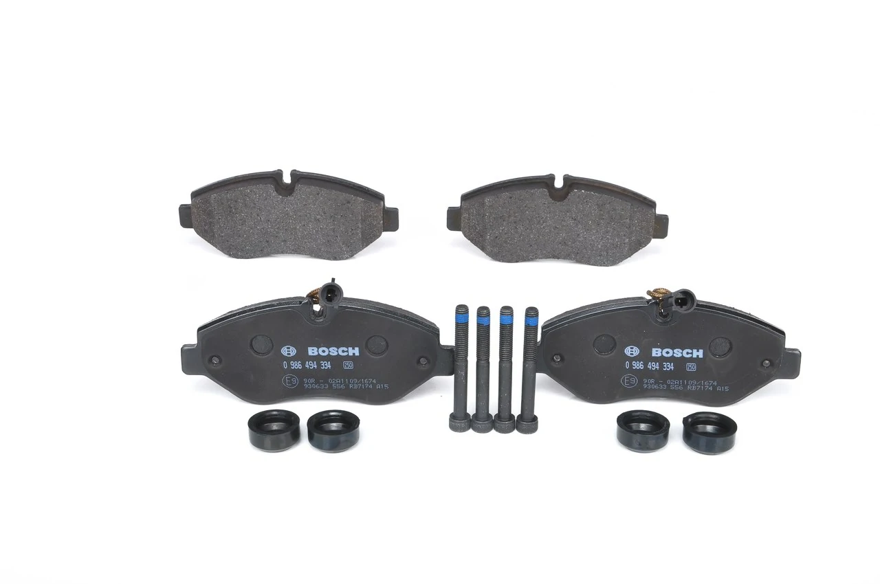 Передние тормозные колодки 0986494334 Bosch