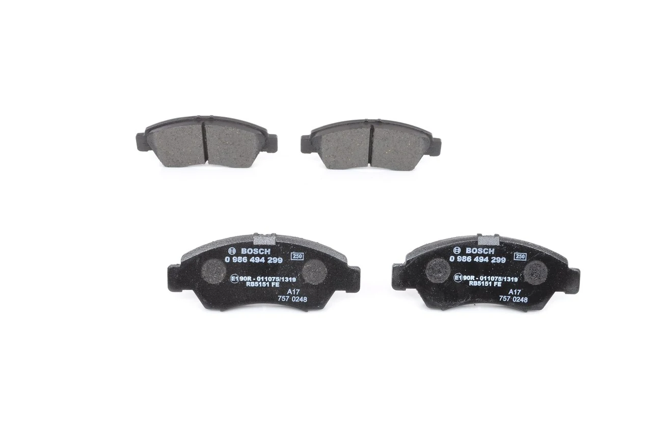Колодки Bosch 0986494299 цена, от 17.80 USD
