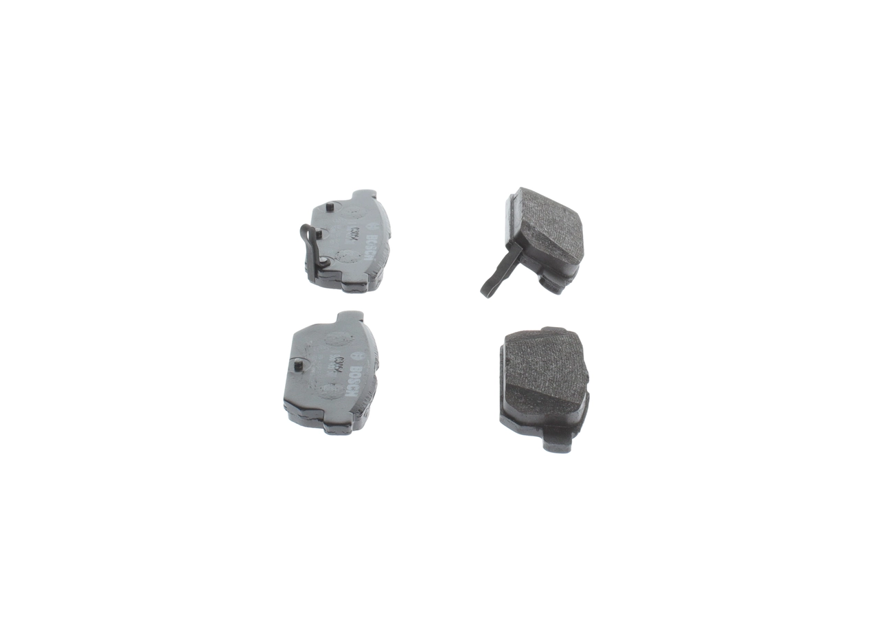 Купить 0986495301 Bosch Колодки тормозные задние, дисковые