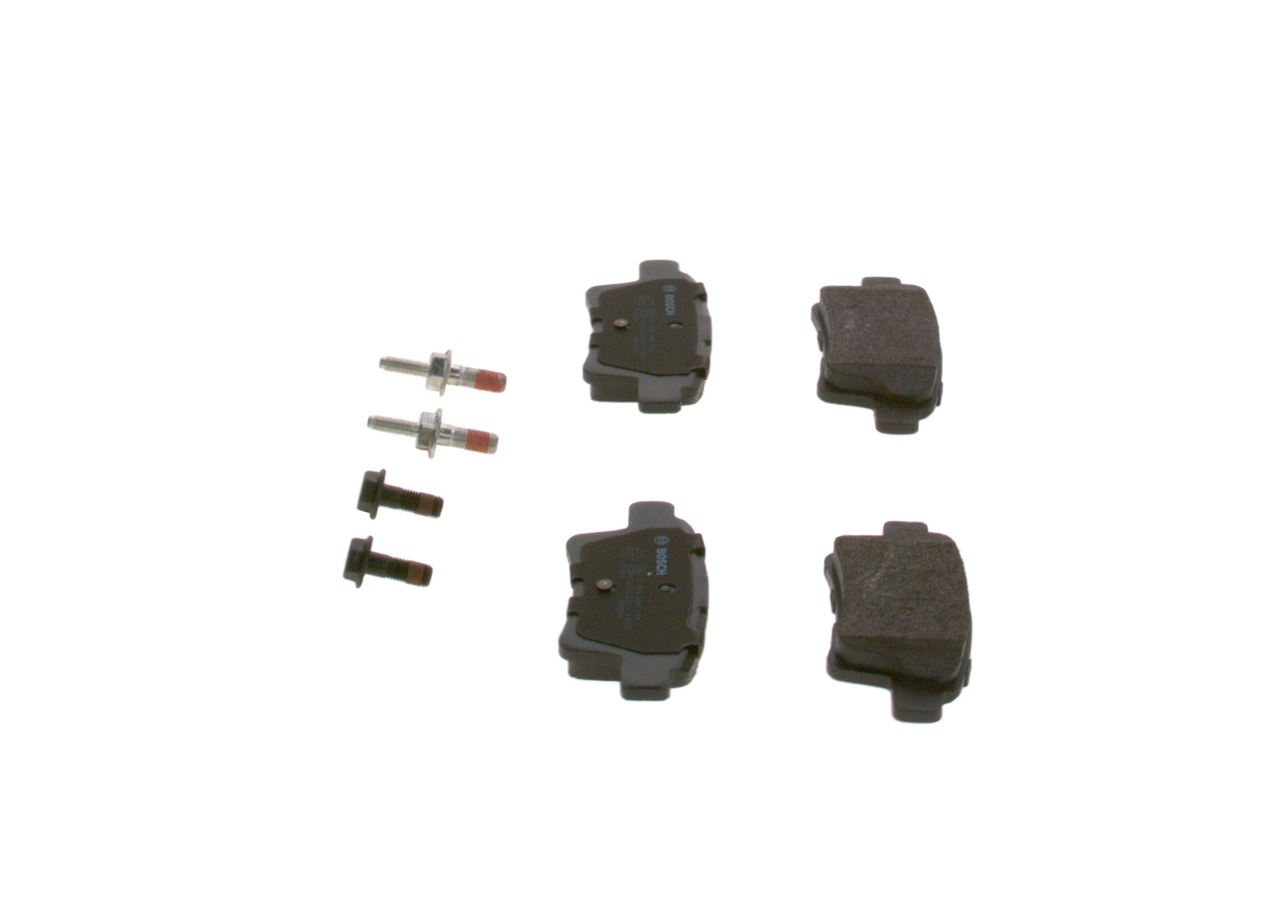 Купить 0986494199 Bosch Колодки тормозные задние, дисковые