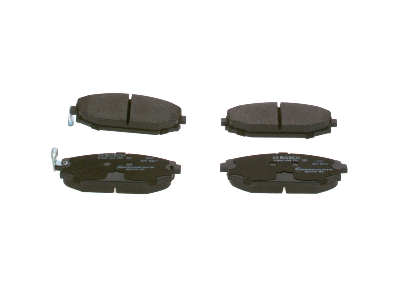 0986424727 Bosch Колодки передние