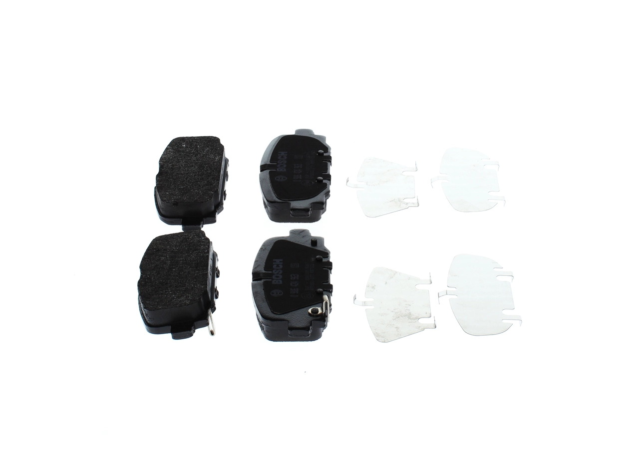 Купить 0986424963 Bosch Колодки тормозные задние, дисковые
