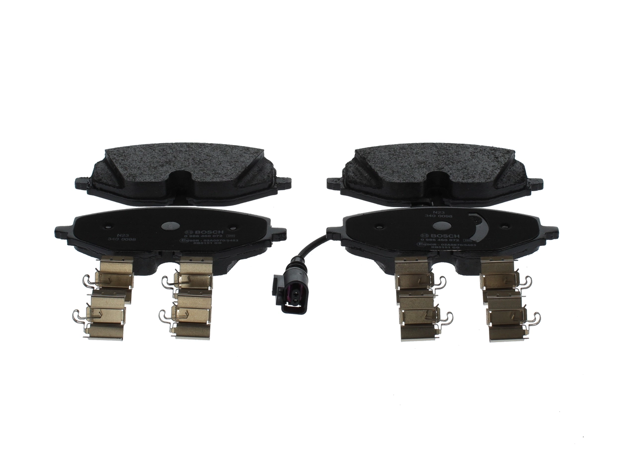 Колодки Bosch 0986460072 цена, от 56.97 USD
