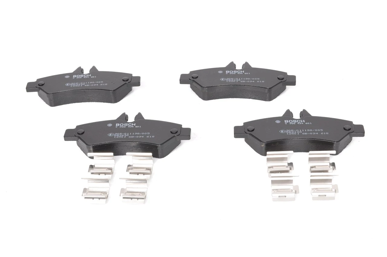 Купить 0986494601 Bosch Колодки тормозные задние, дисковые
