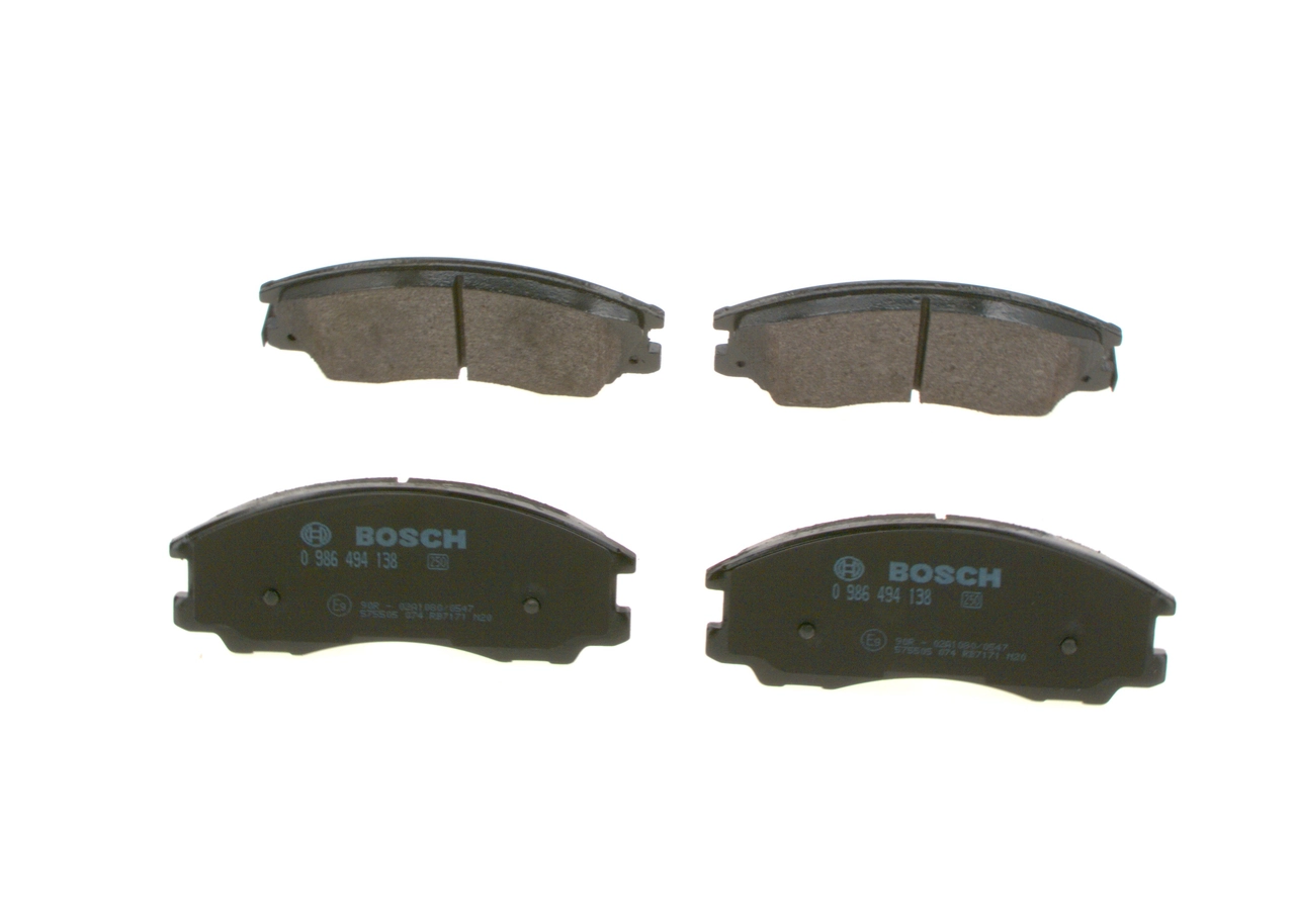 Колодки Bosch 0986494138 цена, от 34.67 USD