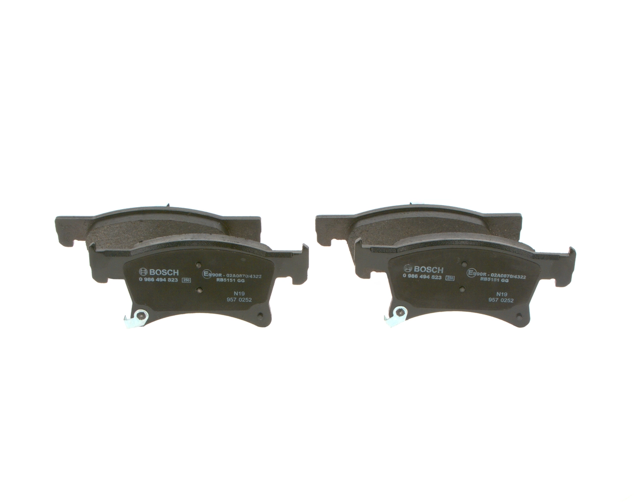 Колодки Bosch 0986494823 цена, от 42.39 USD