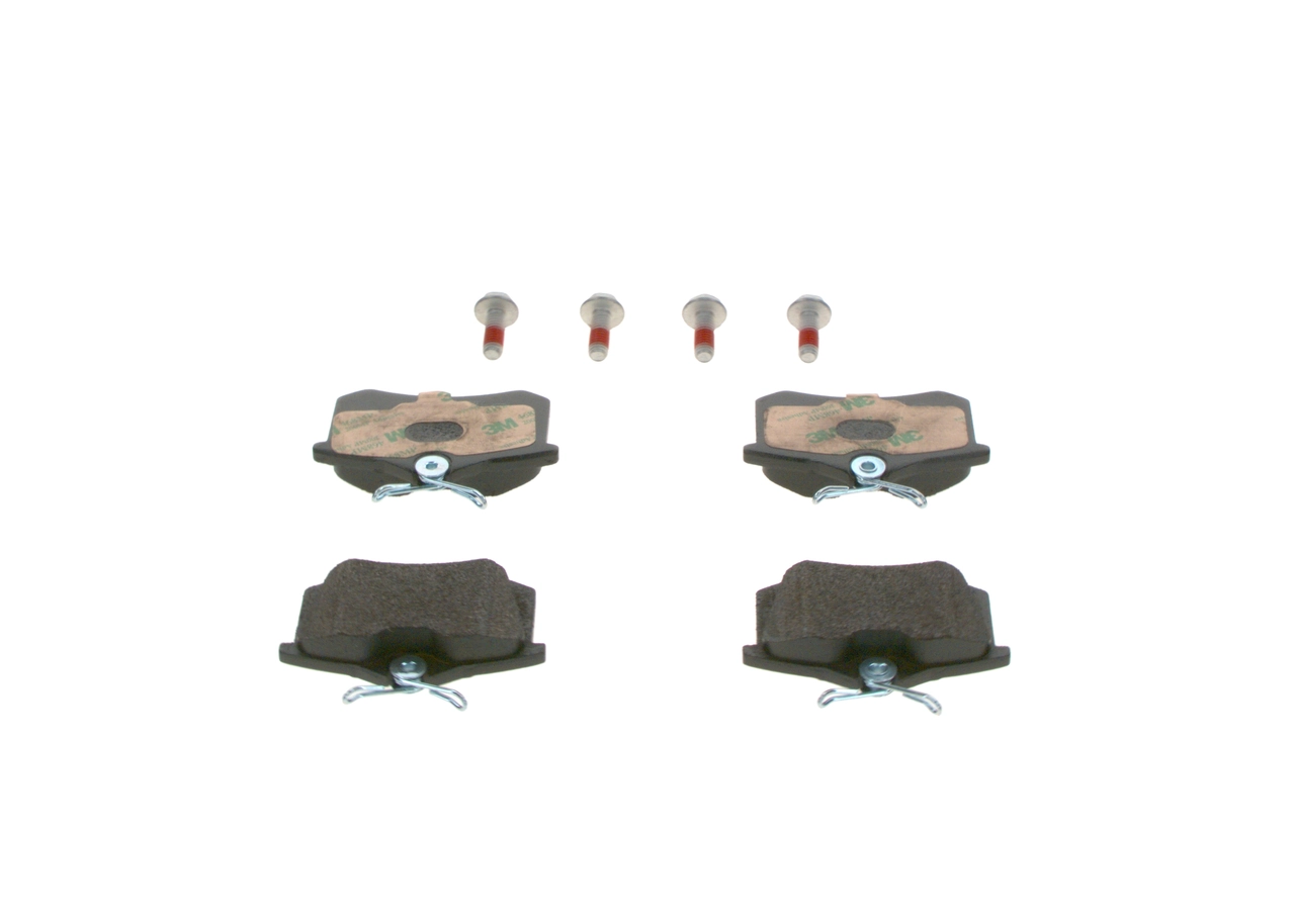 Купить 0986461769 Bosch Колодки тормозные задние, дисковые