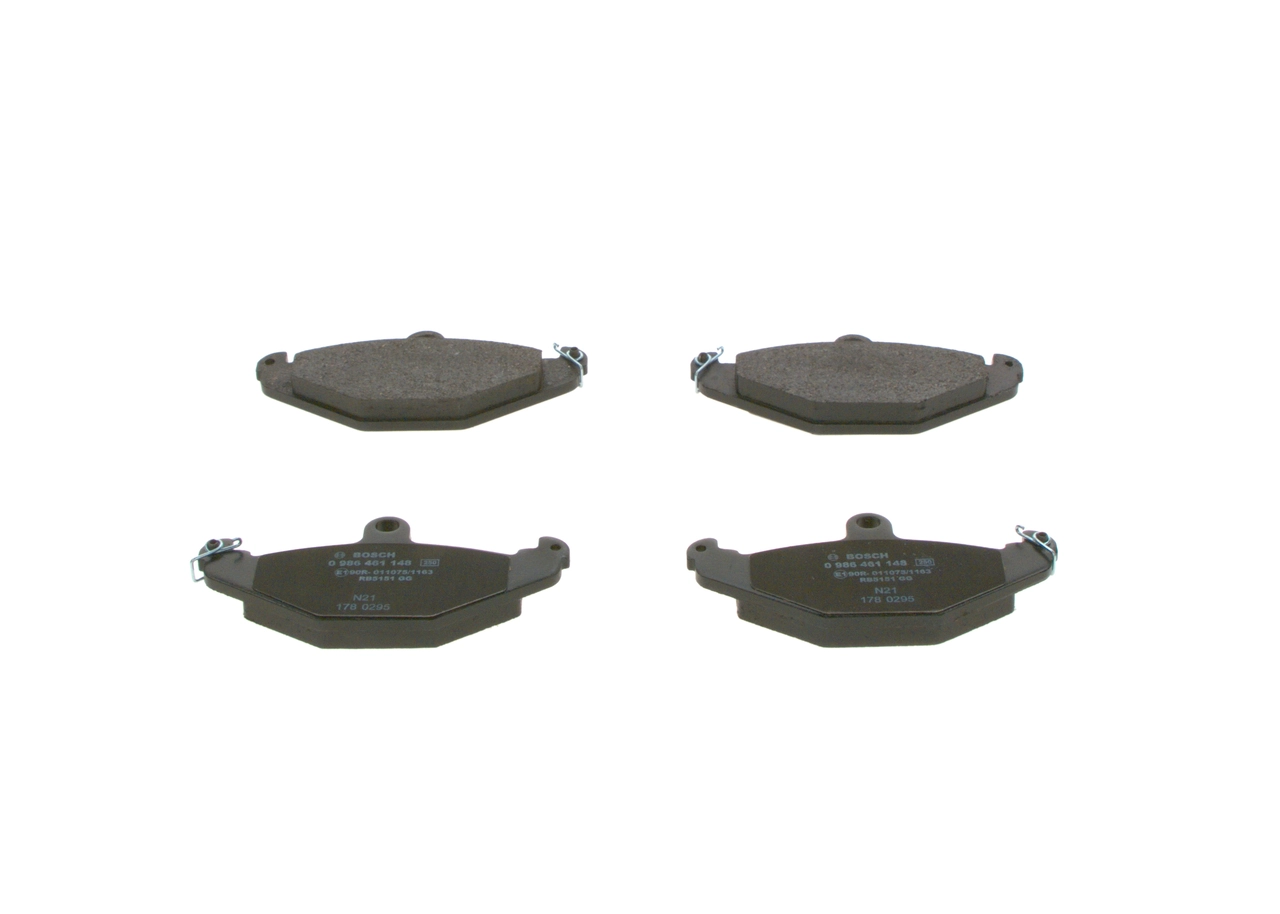 0986461148 Bosch Колодки тормозные дисковые комплект