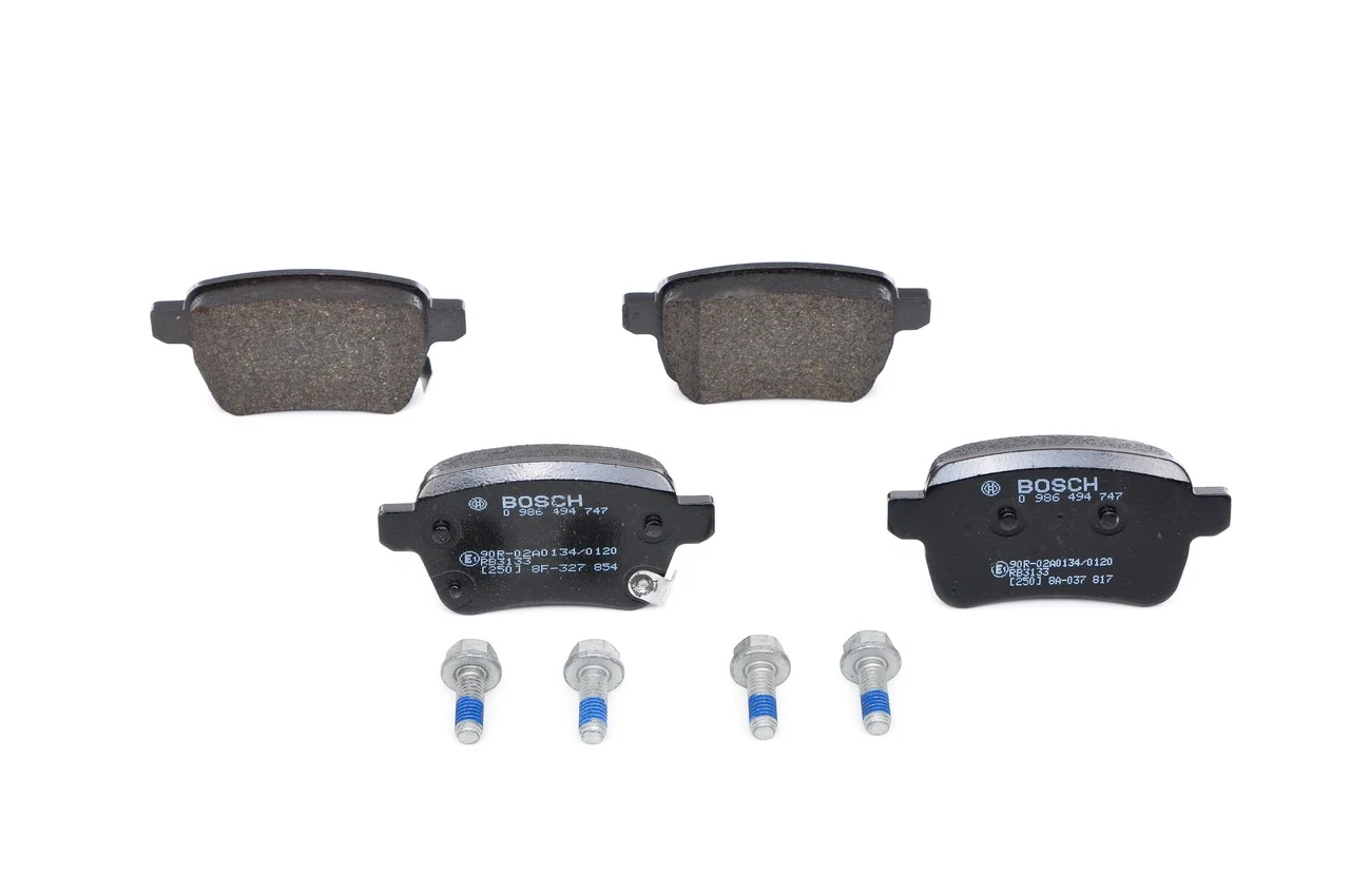 Передние тормозные колодки 0986494747 Bosch