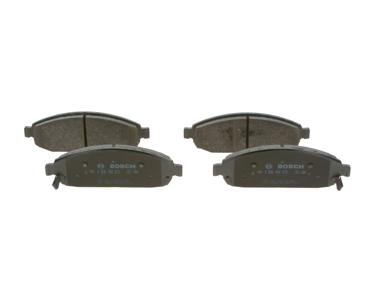 Купить 0986494370 Bosch Колодки тормозные