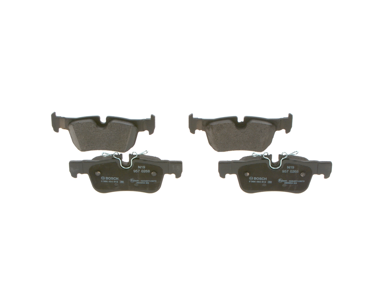 Колодки дисковые  Bosch 0986494812 цена, от 37.93 USD