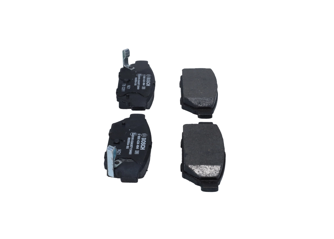 Купить 0986424464 Bosch Колодки тормозные задние, дисковые