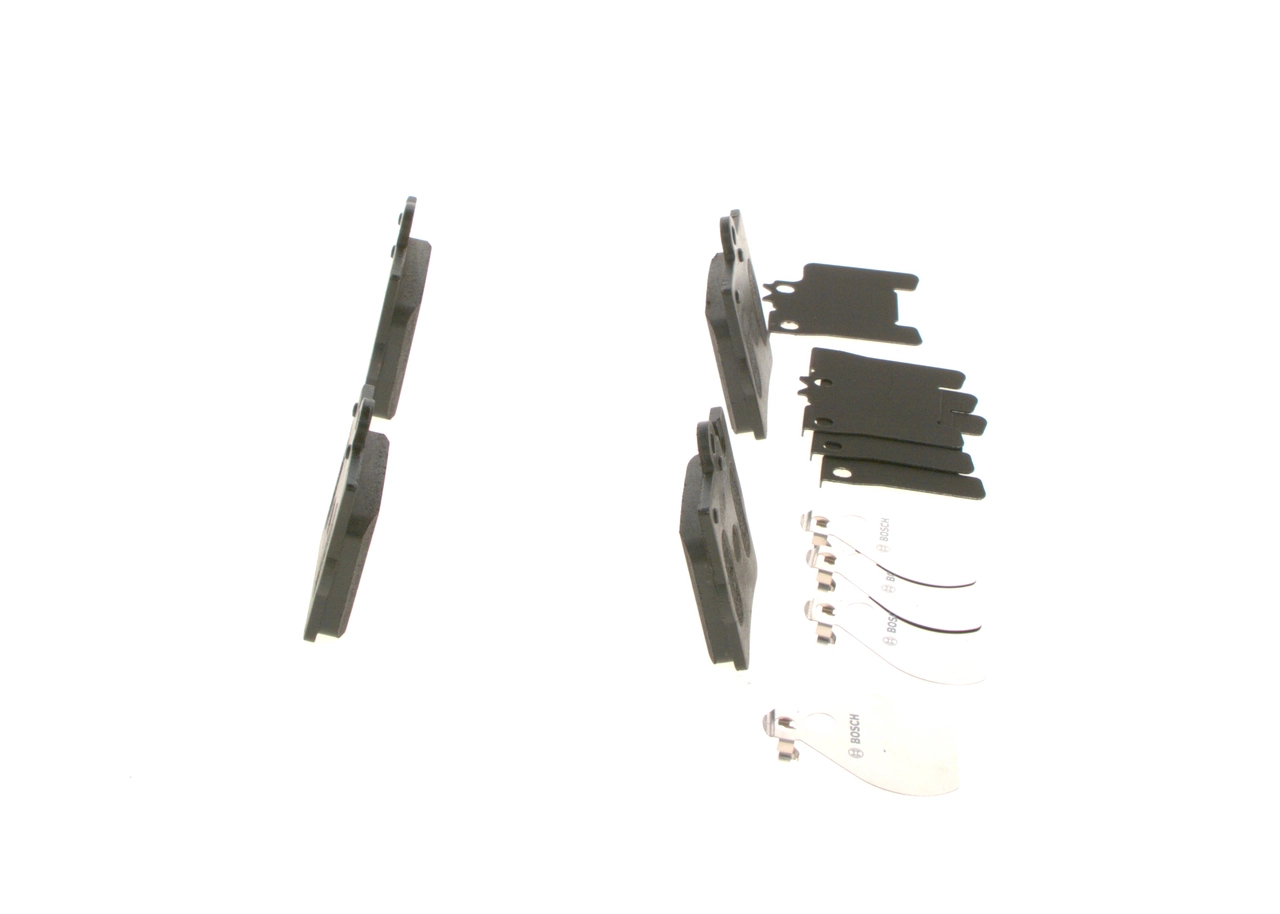 Купить 0986494022 Bosch Колодки тормозные задние, дисковые