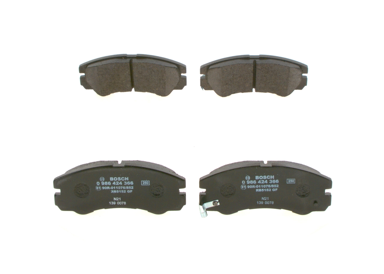 Колодки Bosch 0986424366 цена, от 25.82 USD