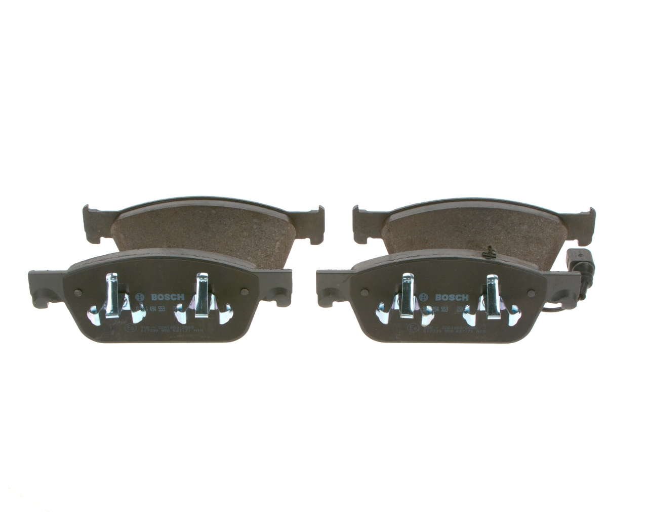Тормозные колодки Bosch 0986494553
