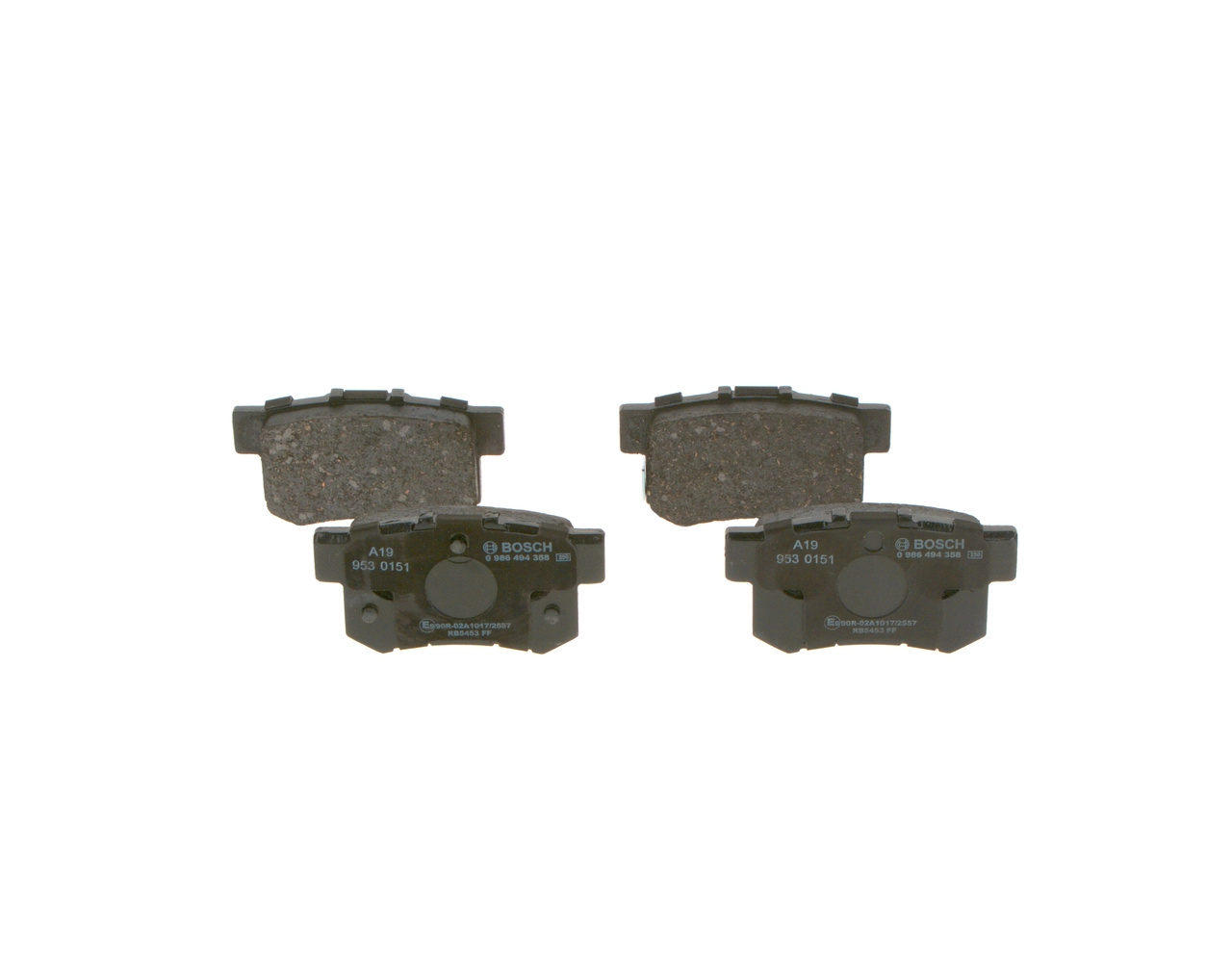 Колодки дисковые  Bosch 0986494358 цена, от 27.61 USD