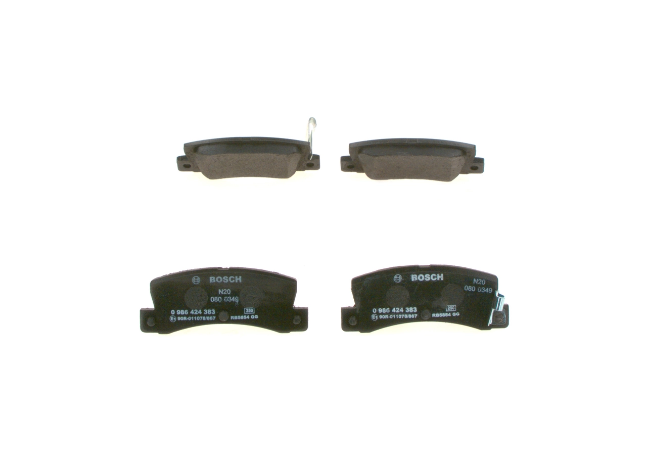 Колодки дисковые  Bosch 0986424383 цена, от 20.59 USD