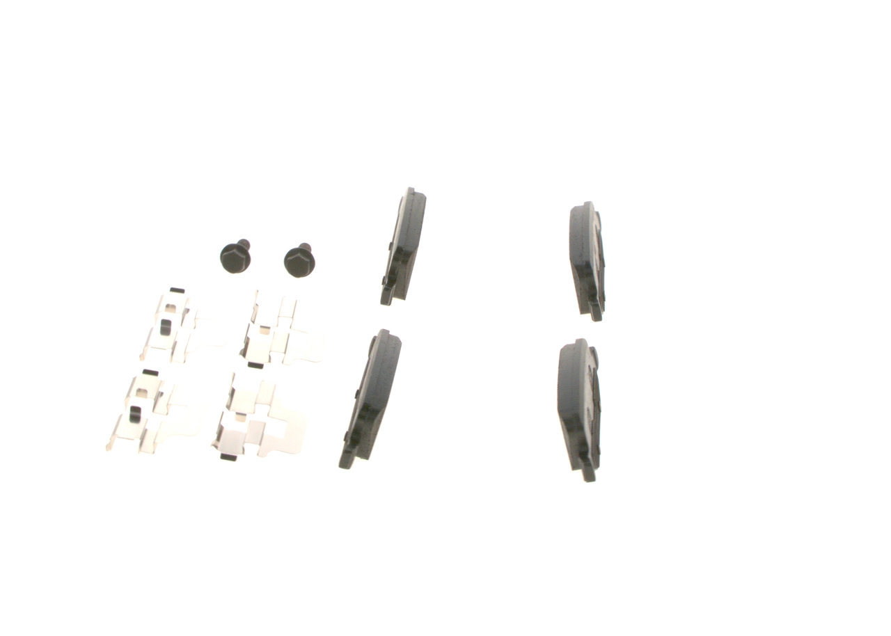 Колодки тормозные задние дисковые BOSCH 0986494023