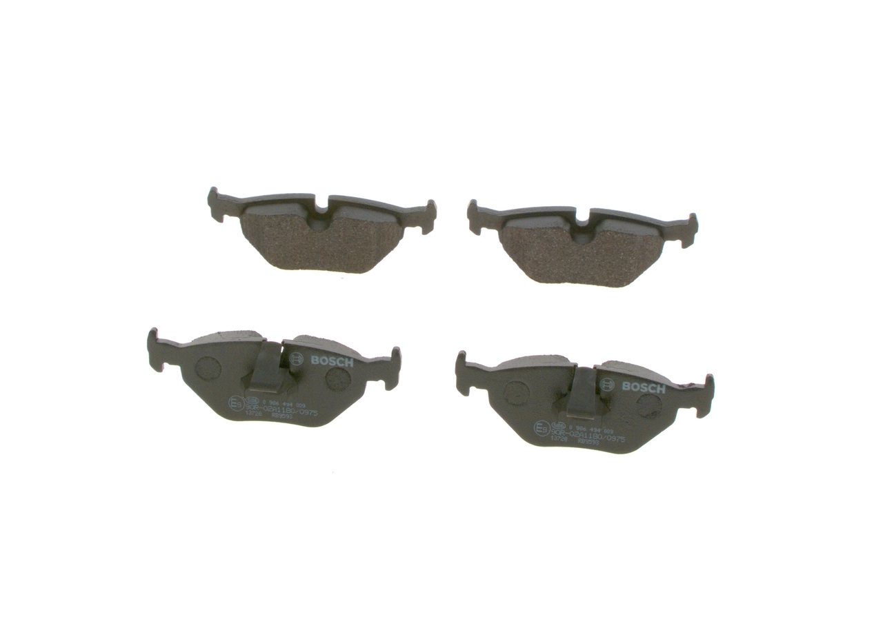 0986494009 Bosch Колодки тормозные дисковые комплект