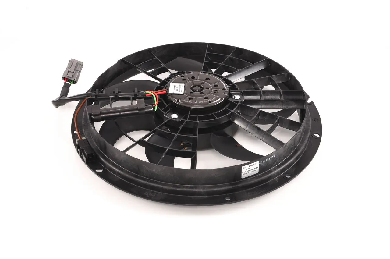 Ventilador elétrico de esfriamento montado (motor + roda de aletas) Volvo V70 1 LV