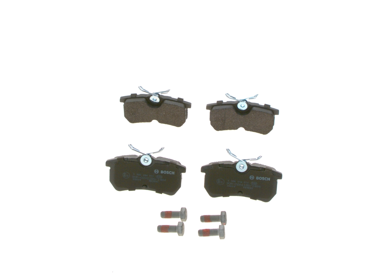 0986494011 Bosch Колодки тормозные дисковые комплект