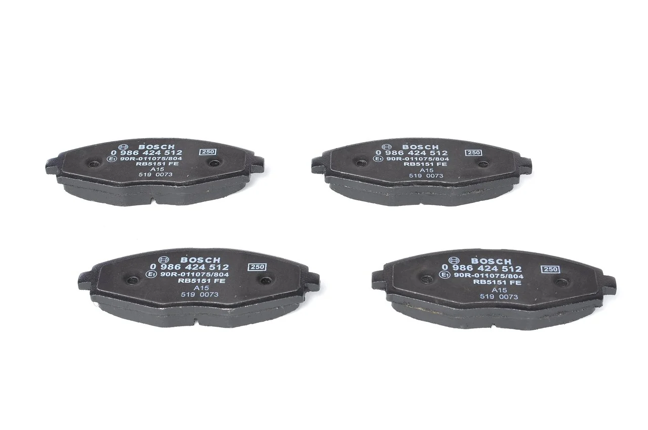 Купить 0986424512 Bosch Колодки тормозные