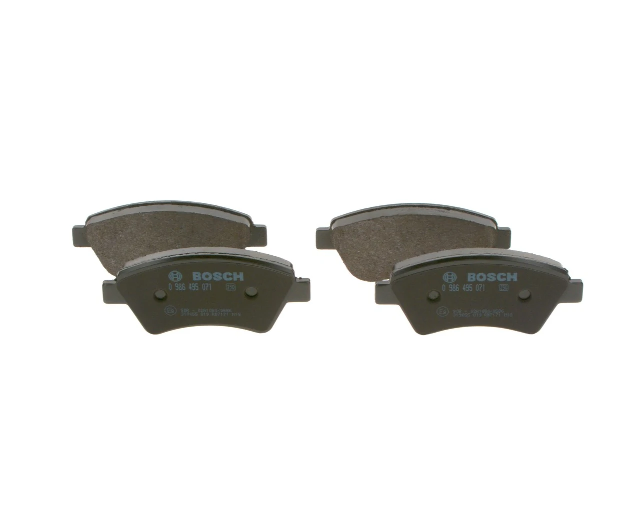 Тормозные колодки Bosch 0986495071