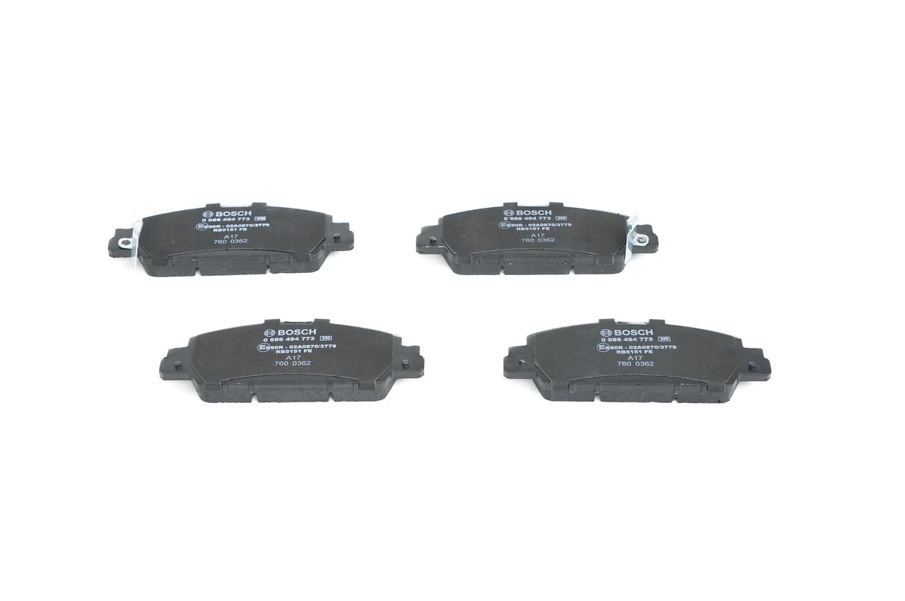 Колодки Bosch 0986494773 цена, от 36.60 USD
