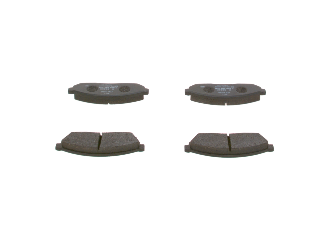 Купить 0986494208 Bosch Колодки тормозные