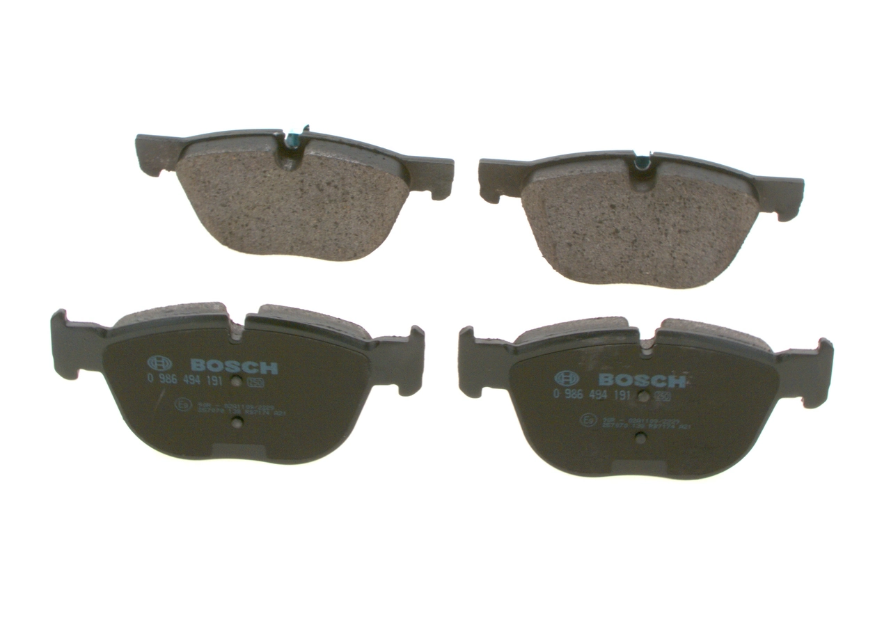 Купить 0986494191 Bosch Колодки тормозные