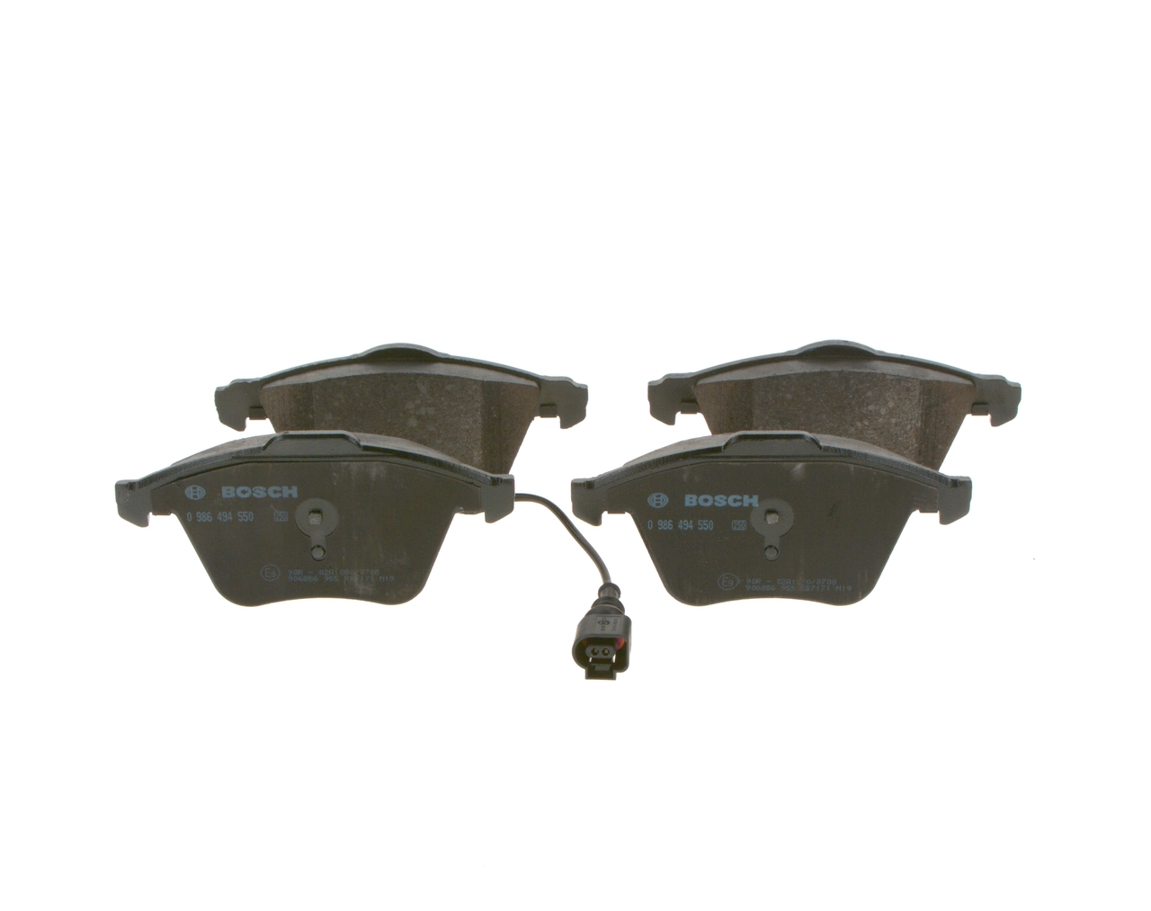 Купить 0986494550 Bosch Колодки тормозные