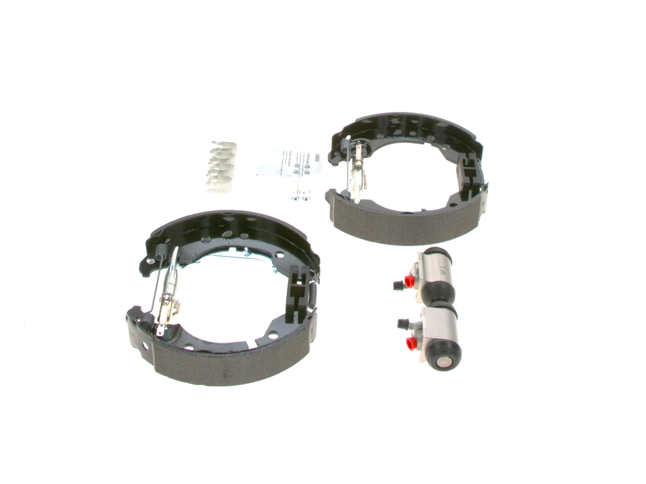Купить 0204114708 Bosch Задние барабанные тормозные колодки