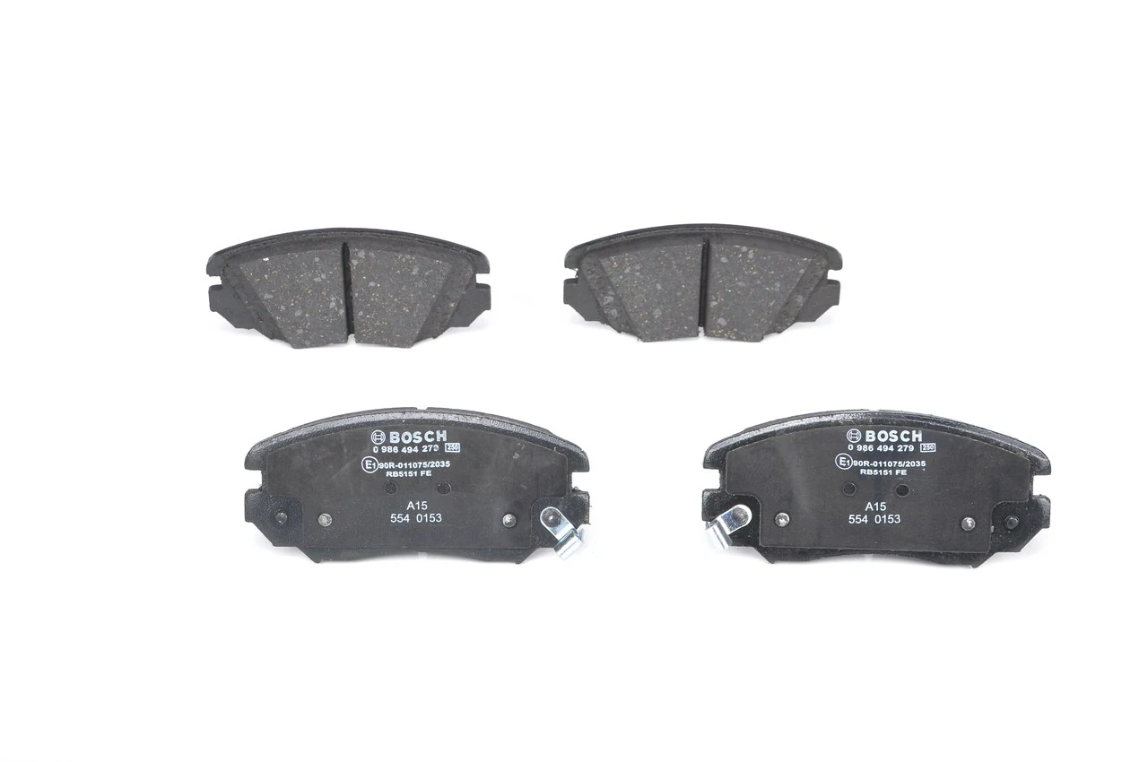 Передние тормозные колодки 0986494279 Bosch