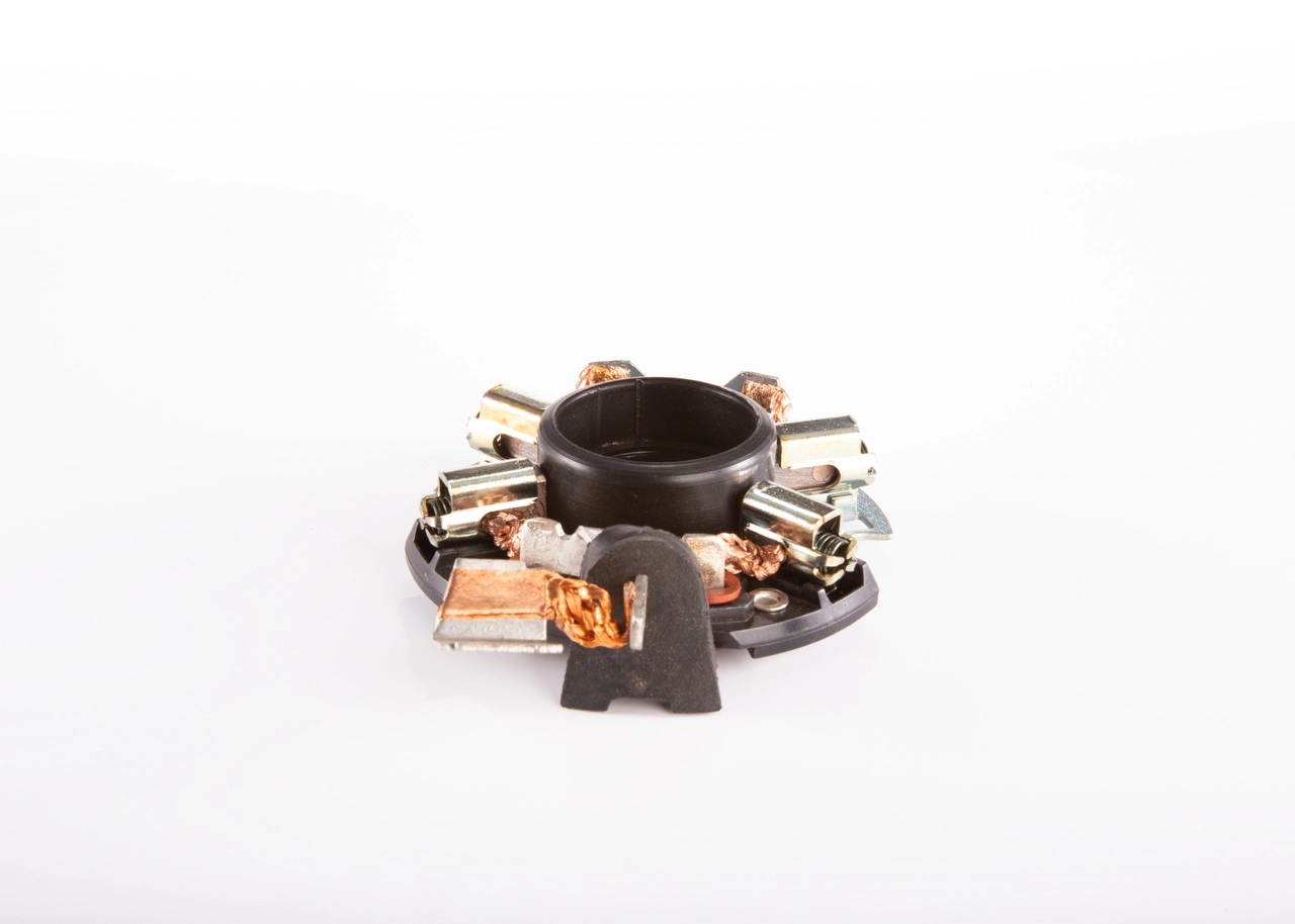 Soporte, escobillas de carbón, motor de arranque Chevrolet Kalos