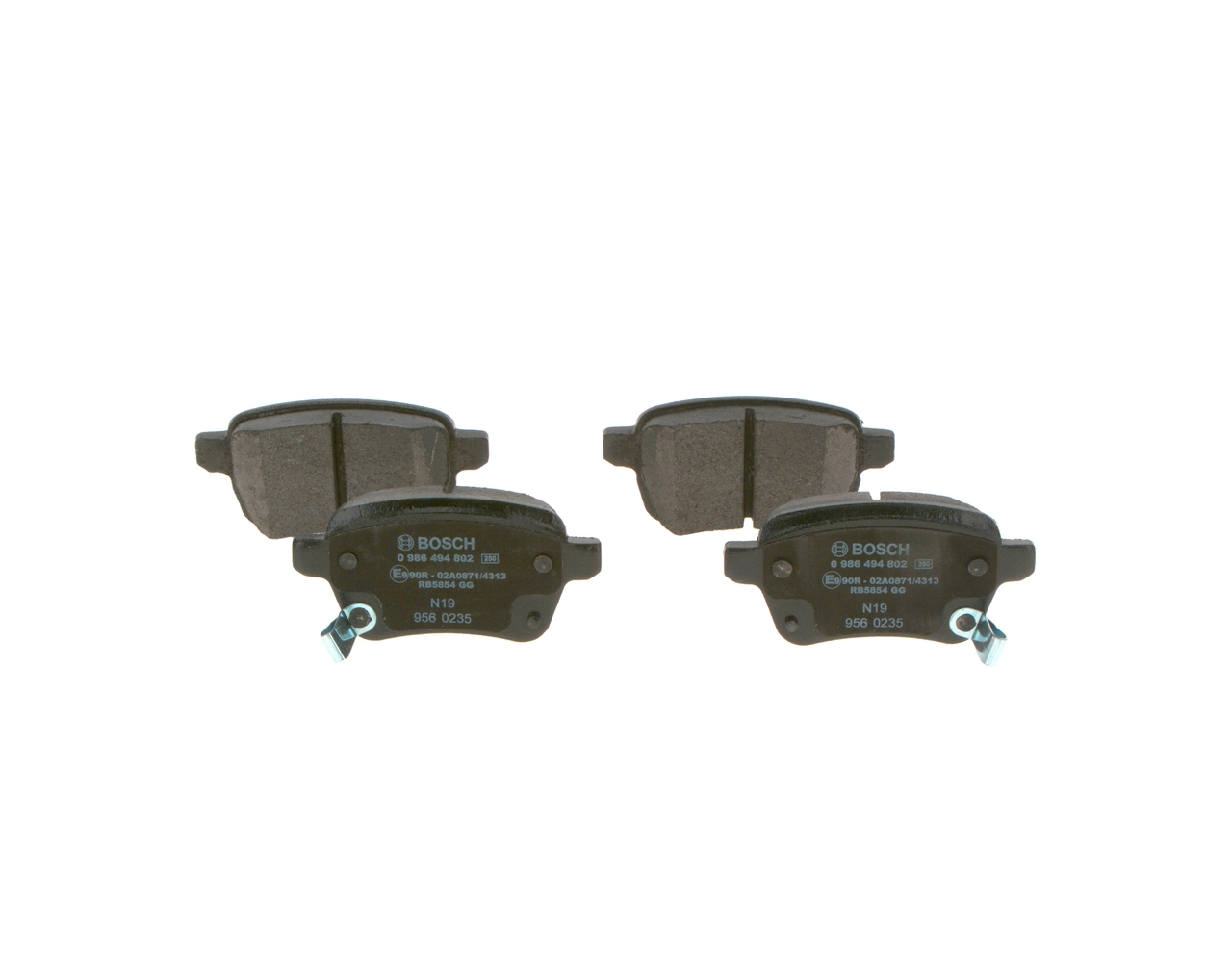 Колодки дисковые  Bosch 0986494802 цена, от 30.64 USD