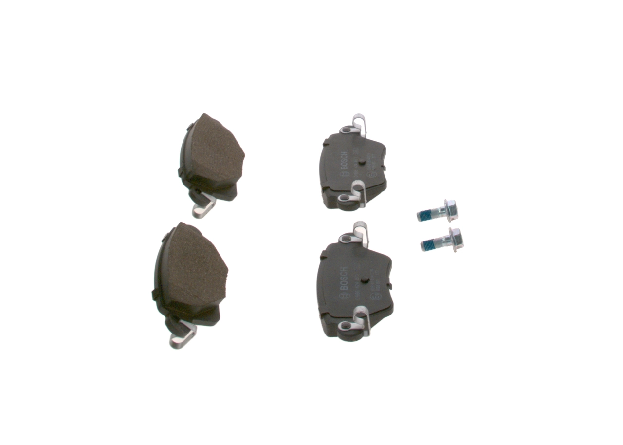 Купить 0986424671 Bosch Колодки тормозные задние, дисковые
