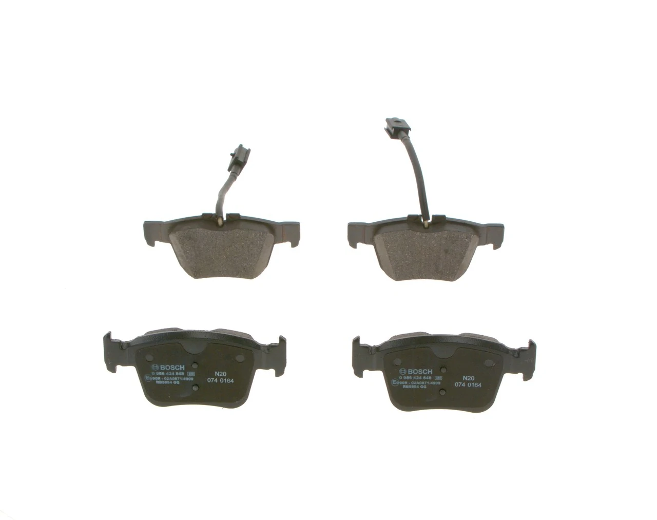 Колодки дисковые  Bosch 0986424848 цена, от 44.65 USD
