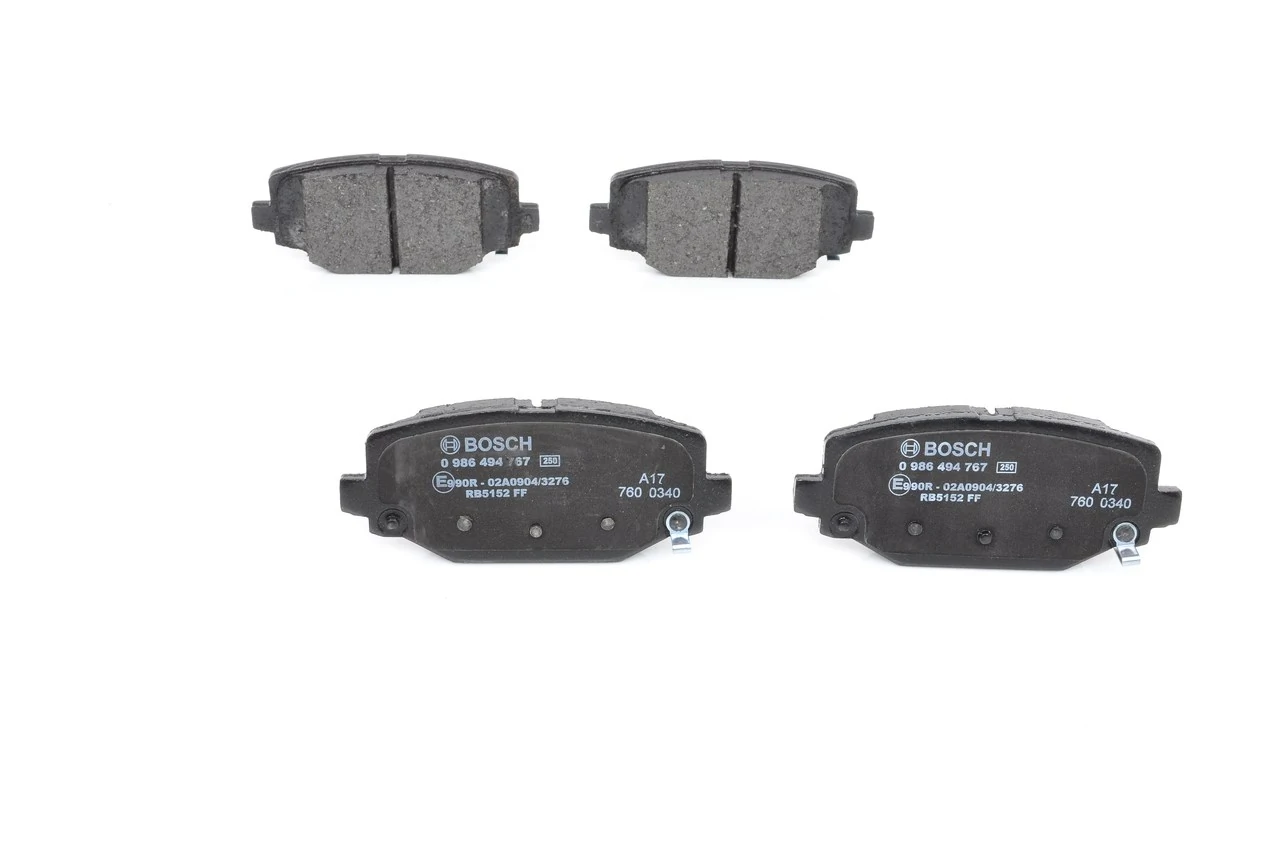 0986494767 Bosch Колодки тормозные дисковые комплект