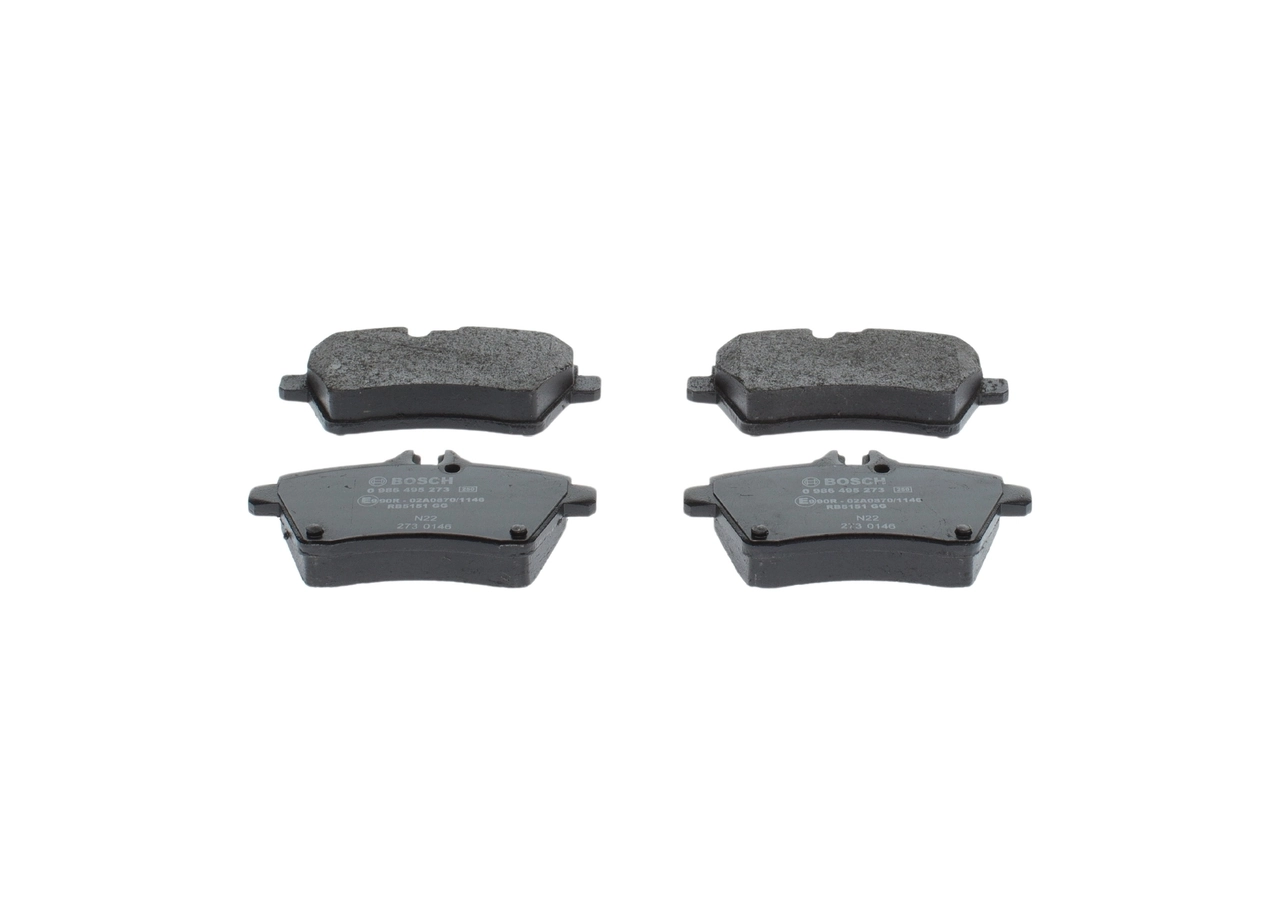 Купить 0986495273 Bosch Колодки тормозные