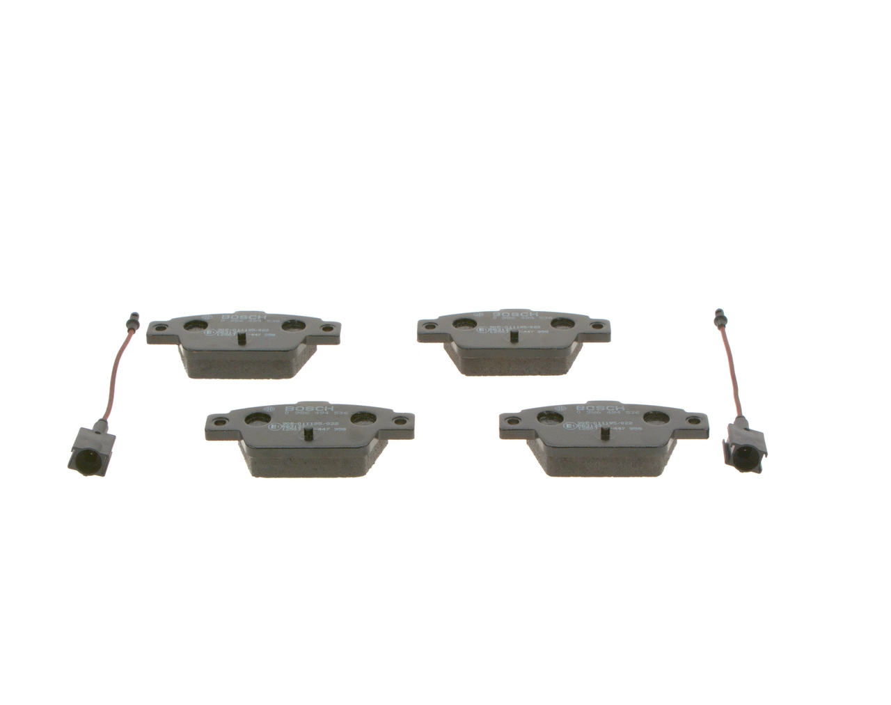 0986494536 Bosch Колодки тормозные дисковые комплект