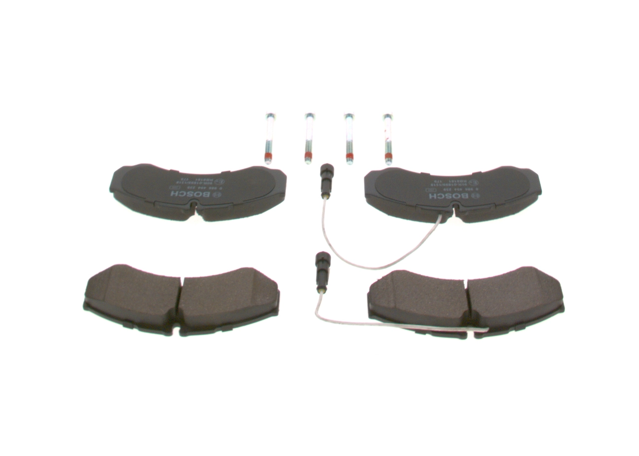 Колодки дисковые  Bosch 0986494239 цена, от 29.66 USD