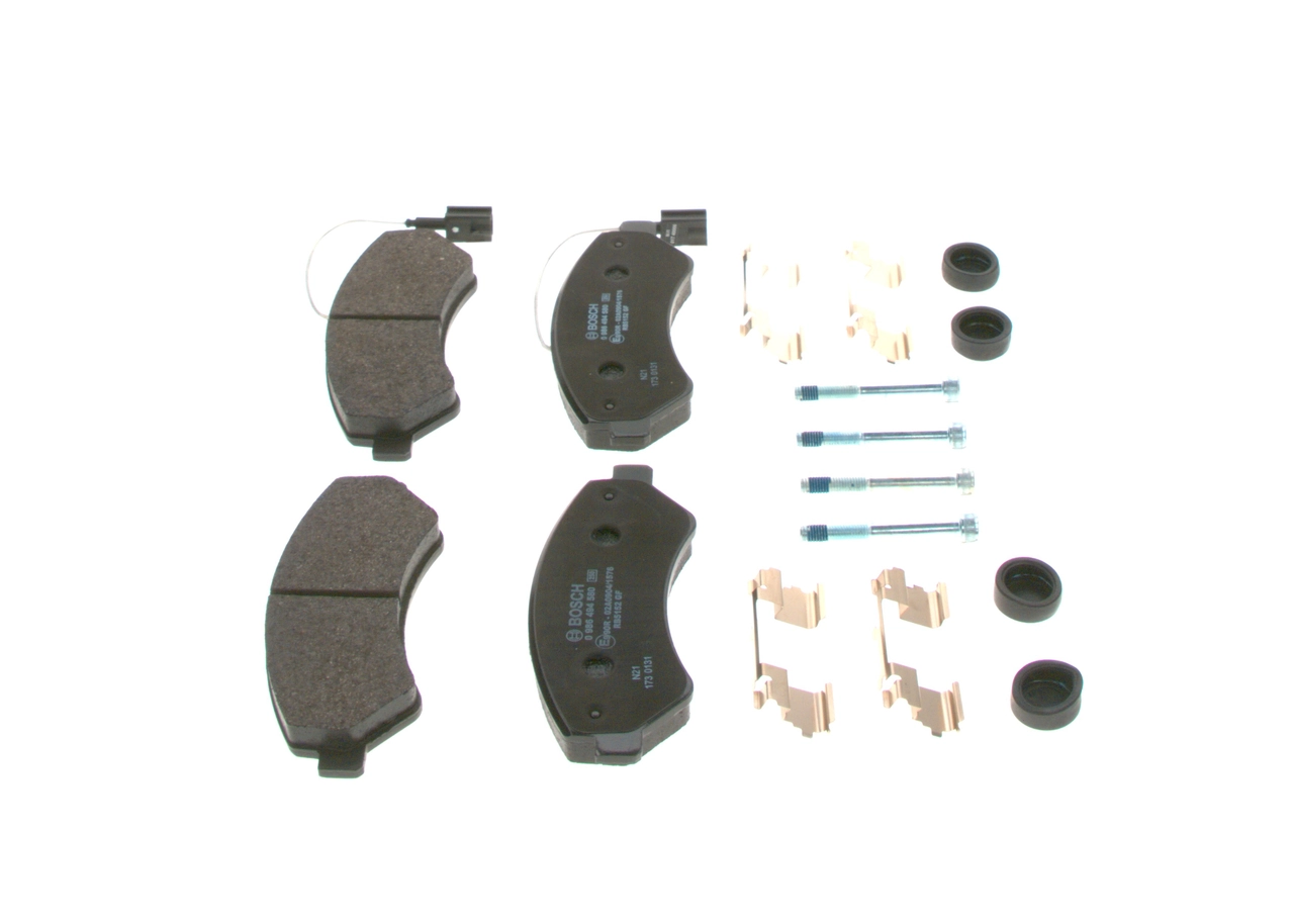 0986494580 Bosch Колодки передние