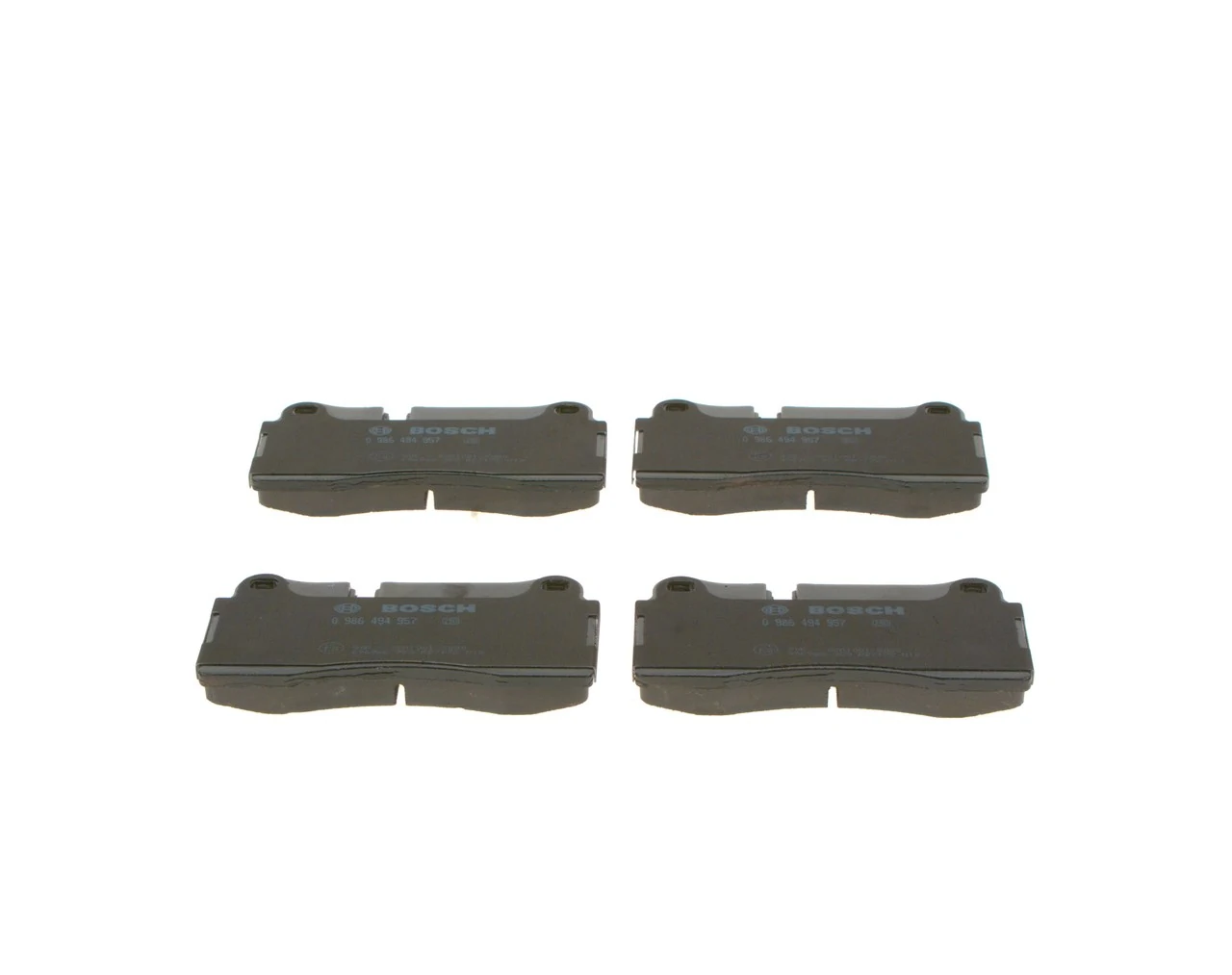 0986460057 Bosch Колодки тормозные дисковые комплект